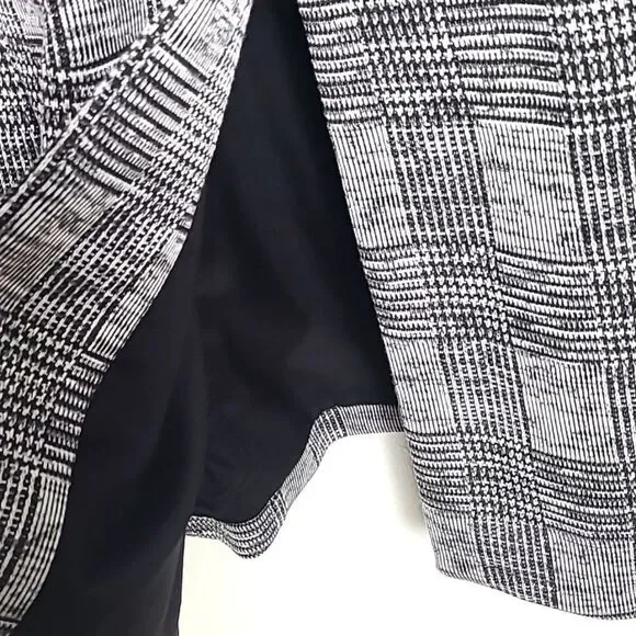 Jones New York Gray & White Tweed Coat, Size XL - Picture 11 of 14